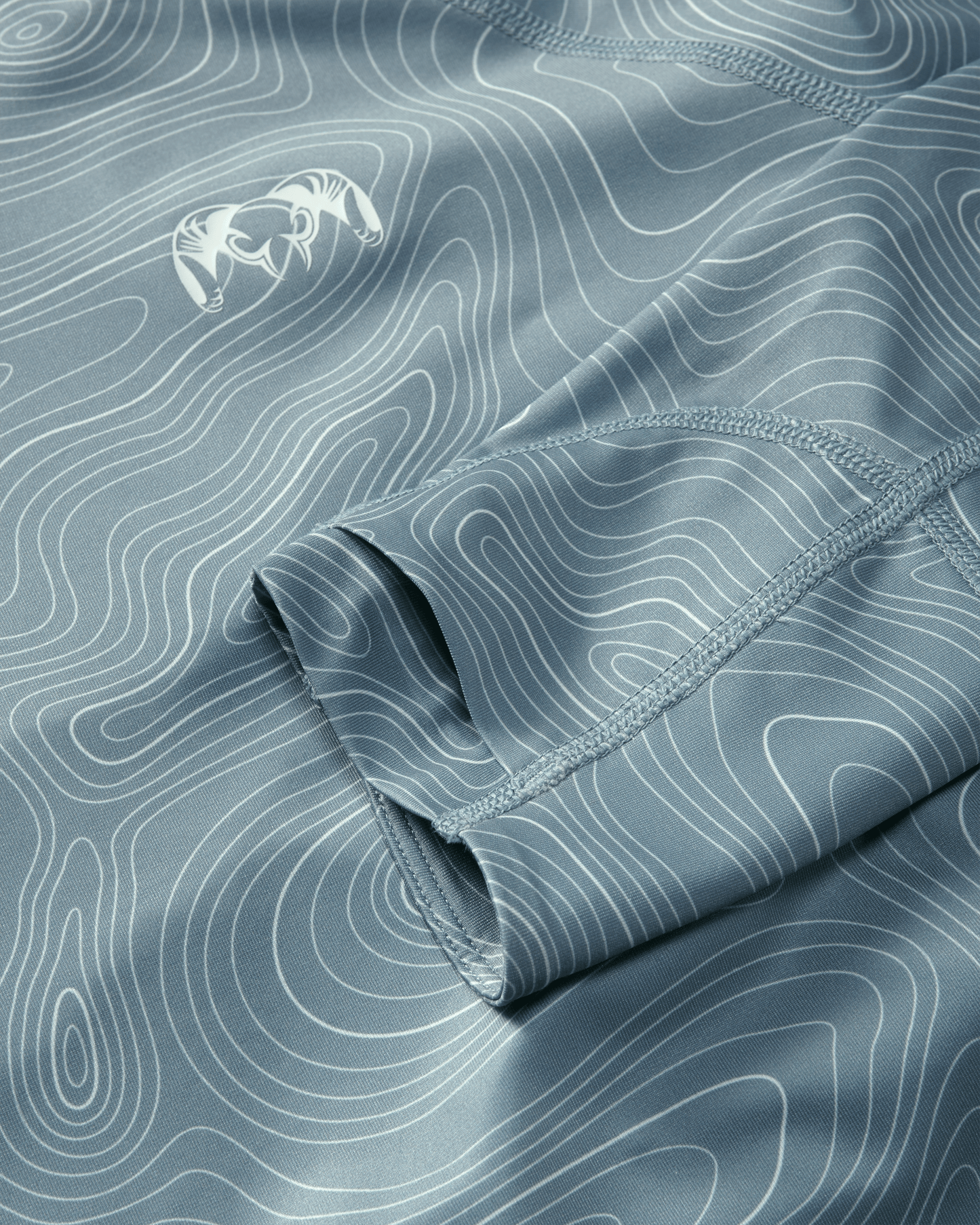 Gila LS Hoodie Topo | Skyline Topo Print