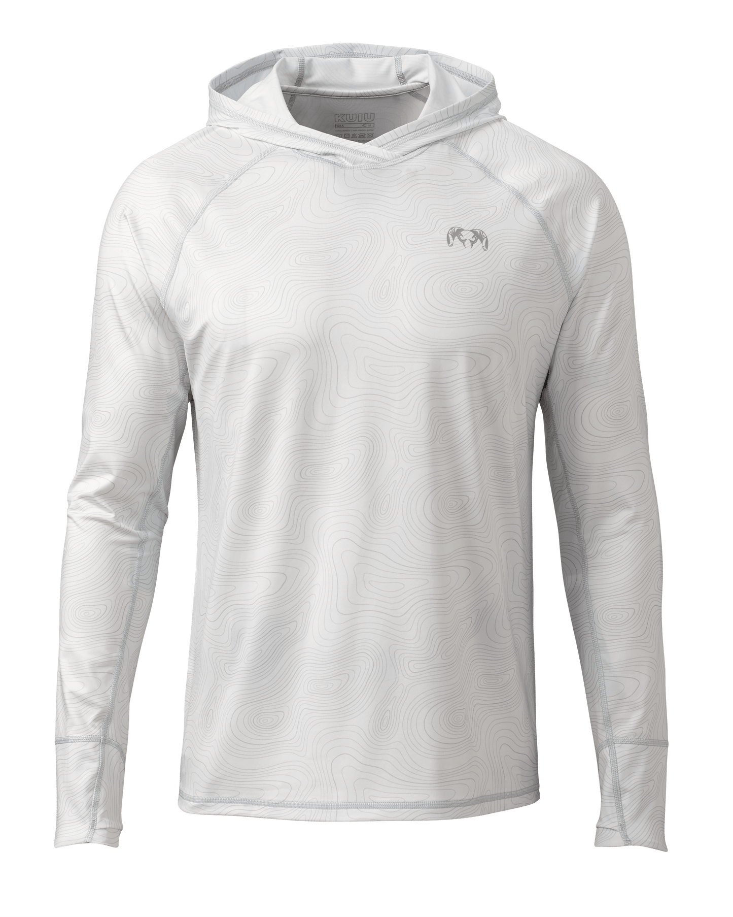 Gila LS Hoodie Topo | Skyline Topo Print