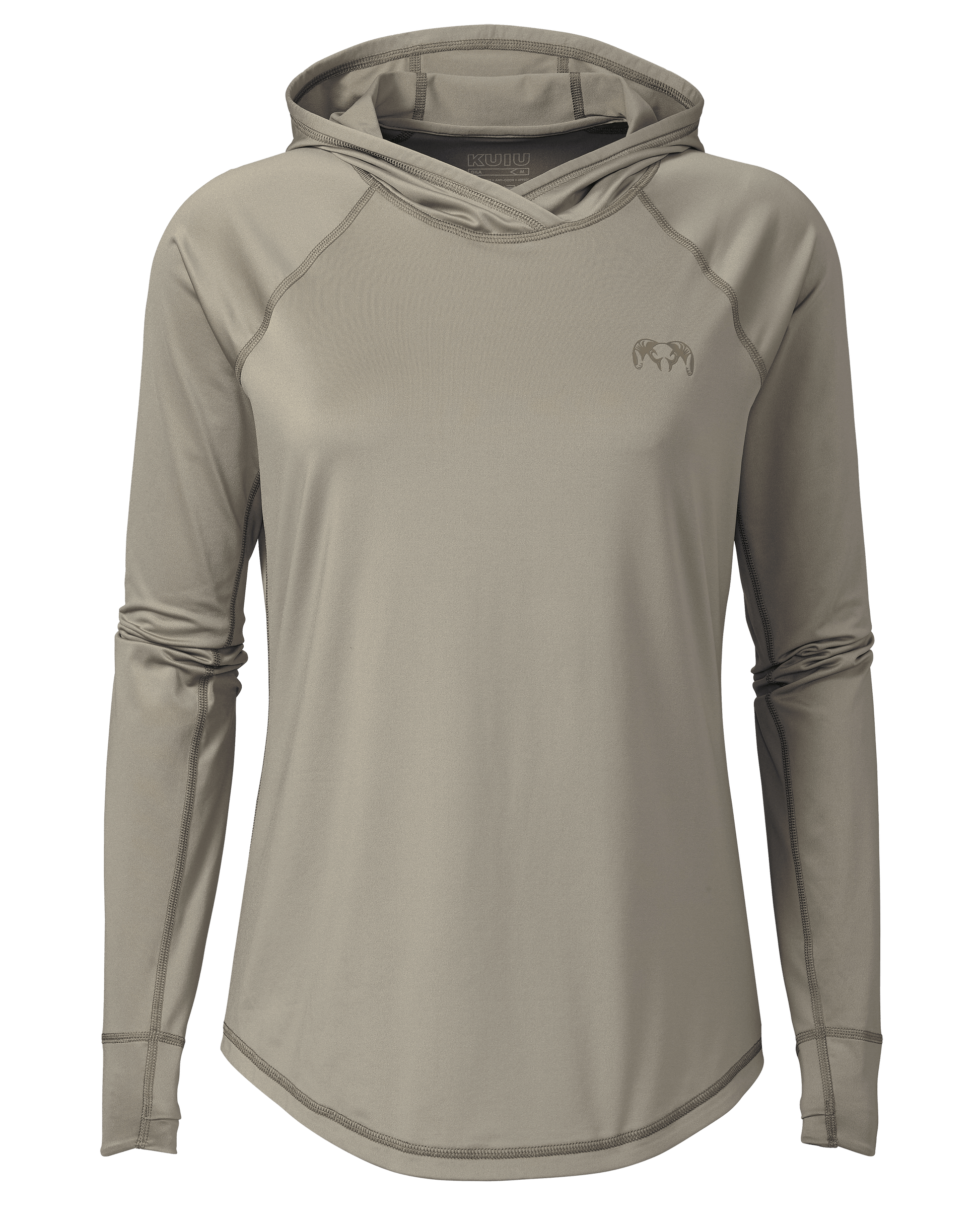 Women's Gila LS Hoodie | Bone