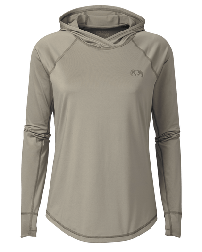 Women's Gila LS Hoodie | Bone