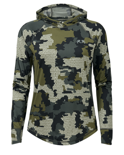 Women's Gila LS Hoodie | Verde