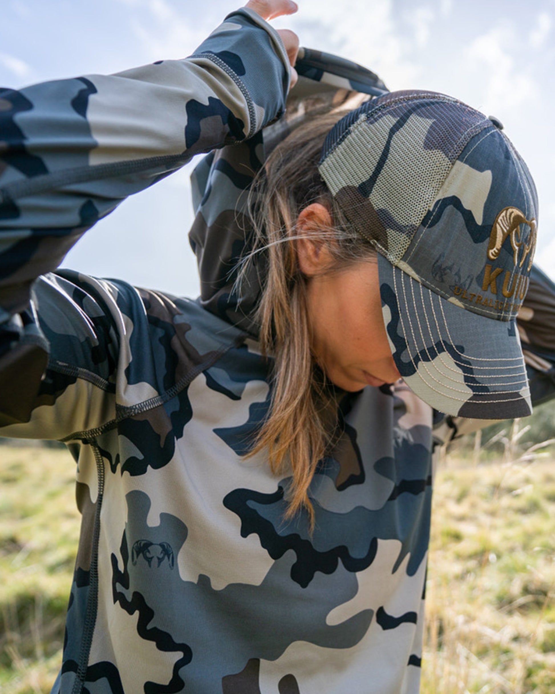 Women's Gila LS Hoodie | Verde