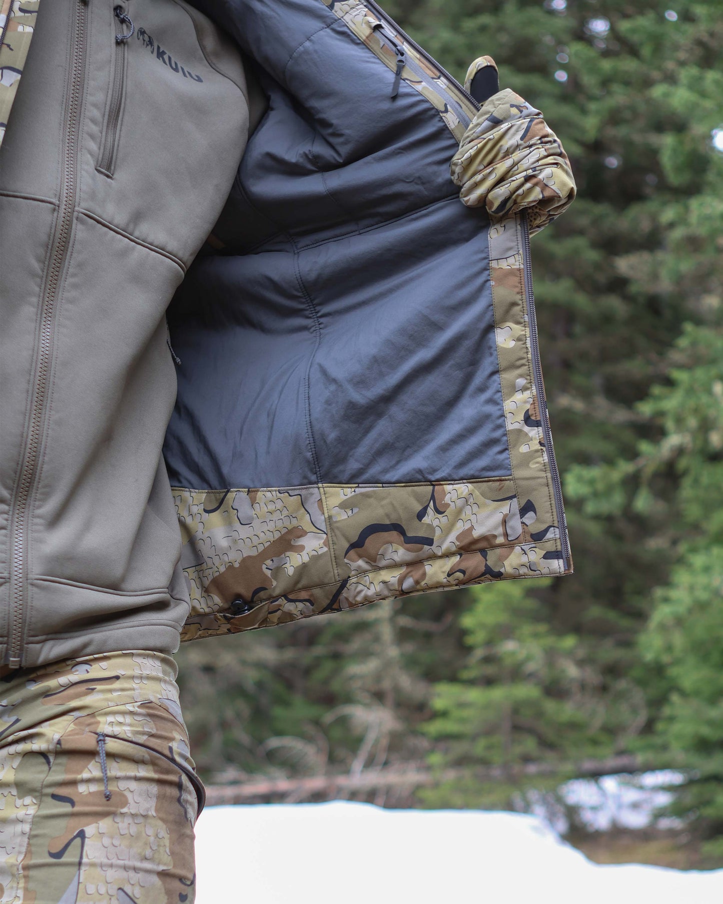 Mountain PRO Hooded Jacket | Verde