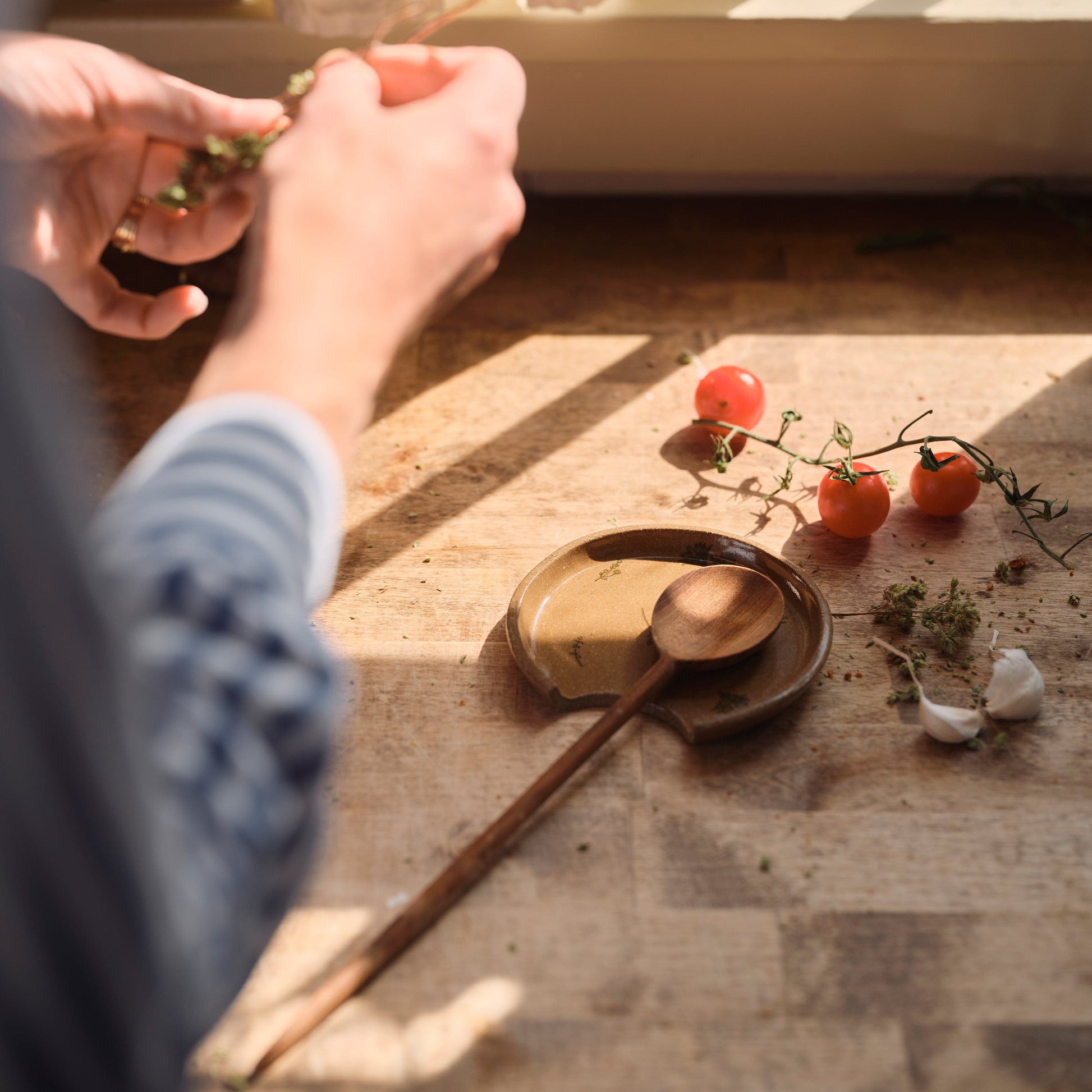 Rustic Morning Spoon Rest