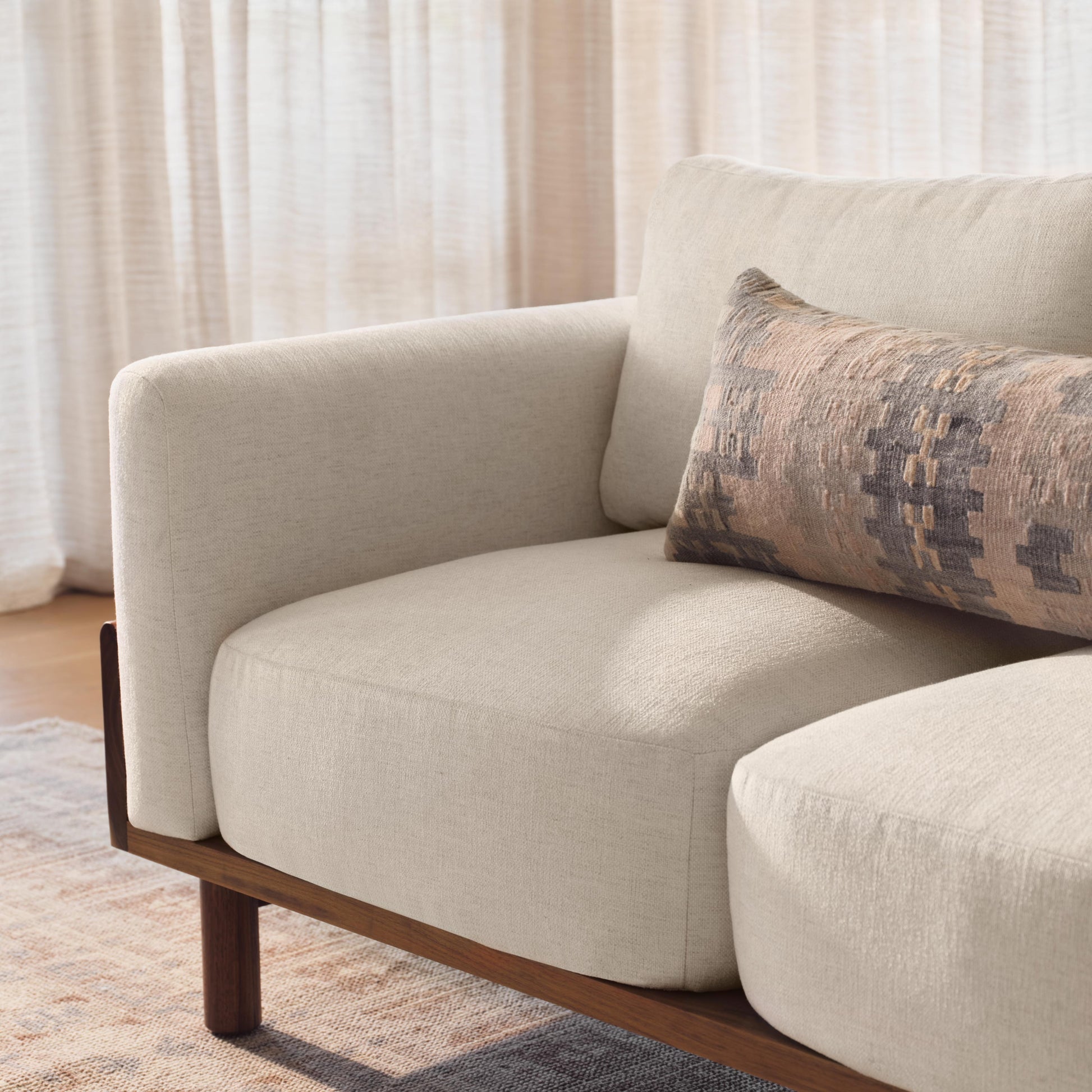 Akara Kilim Lumbar Pillow