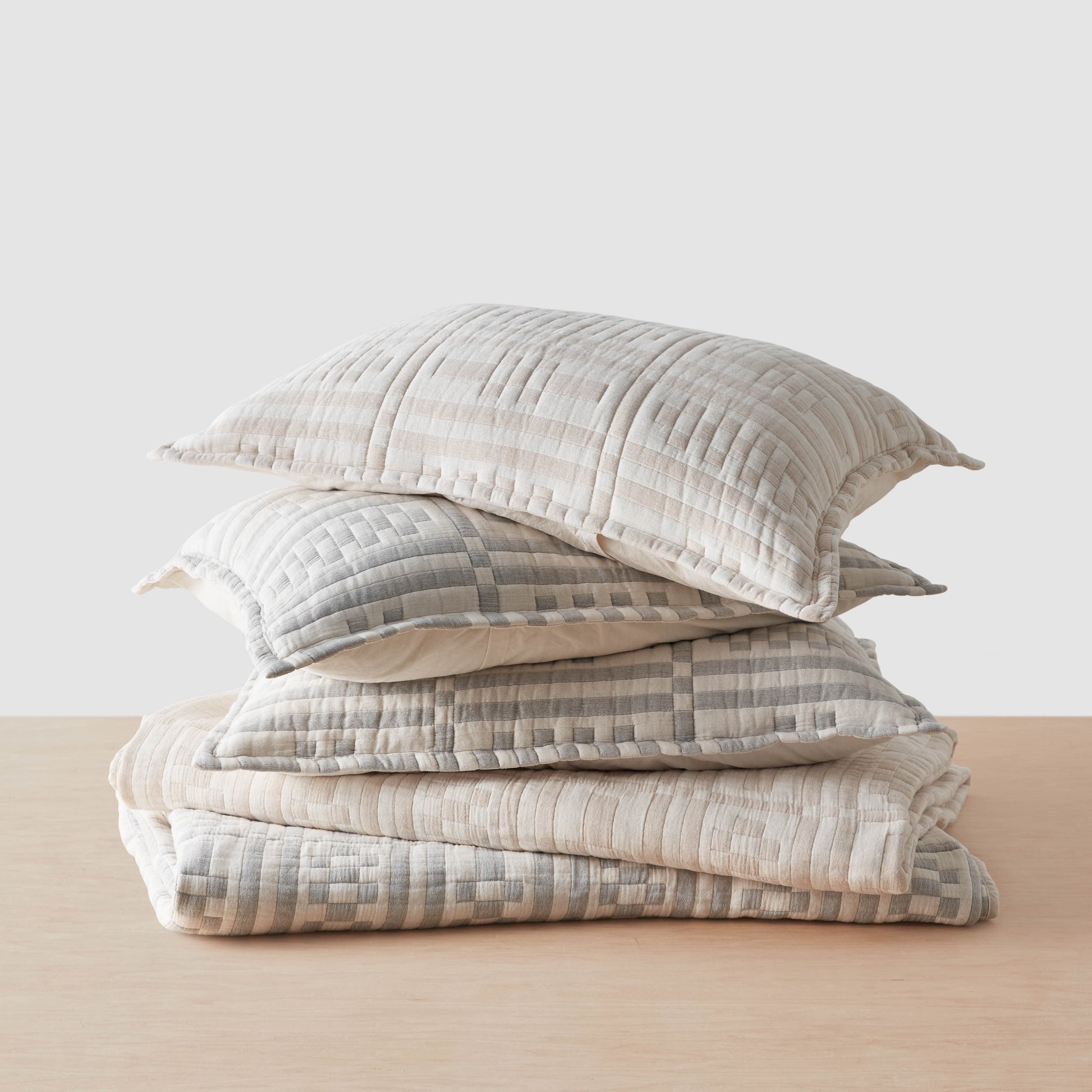 Alegria Organic Cotton Quilted Bed Blanket