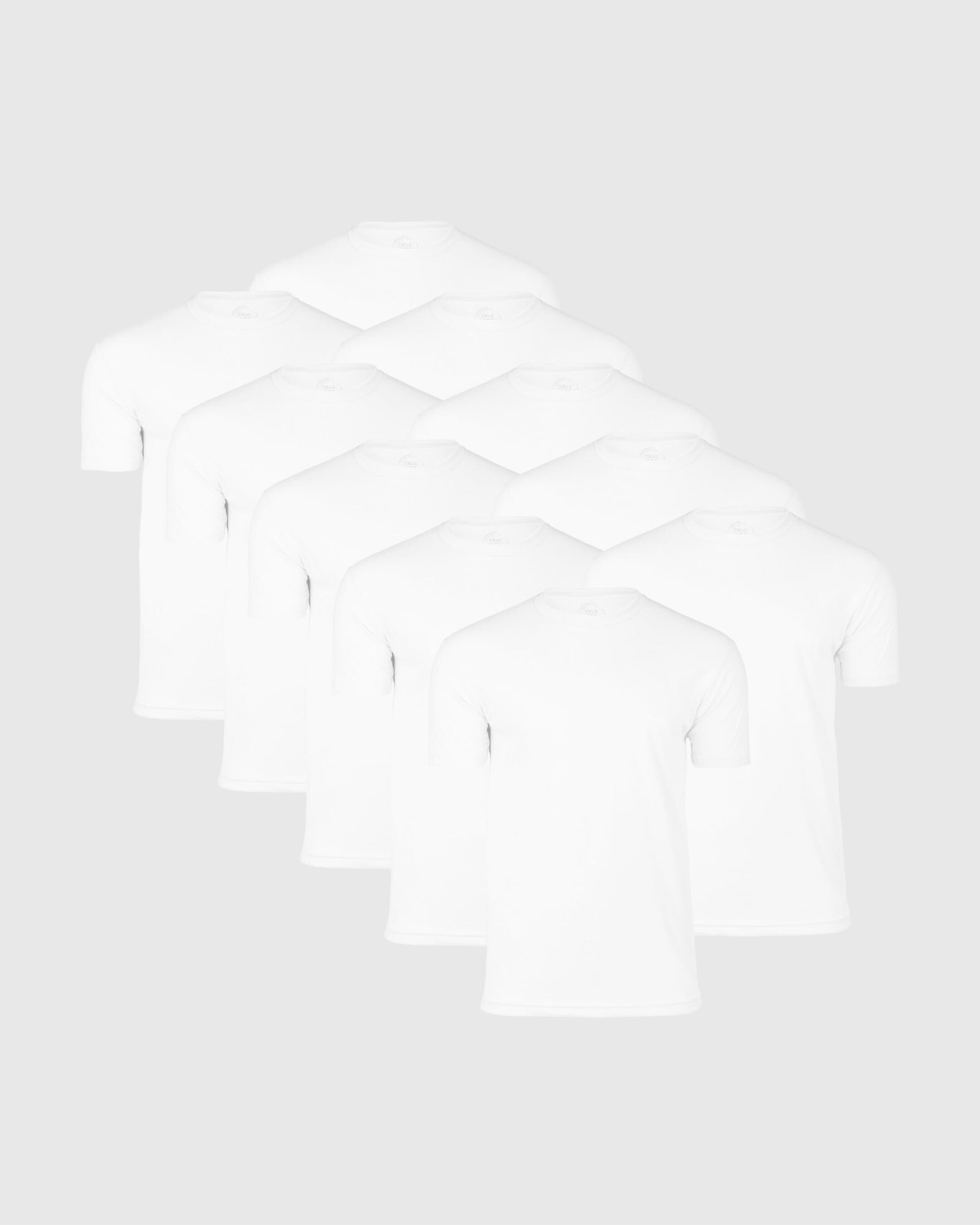 All White Crew 10-Pack