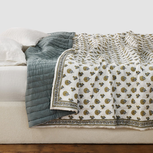 Amelia Block Print Quilt