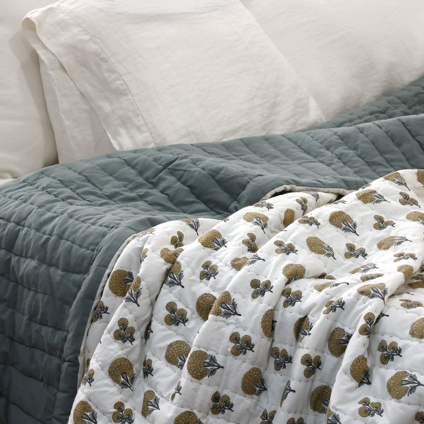 Amelia Block Print Quilt
