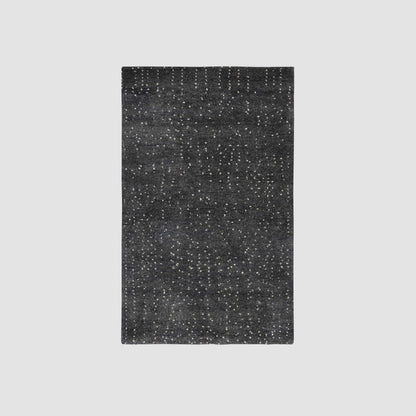 Atashi Hand-Knotted Accent Rug - Stone Blue