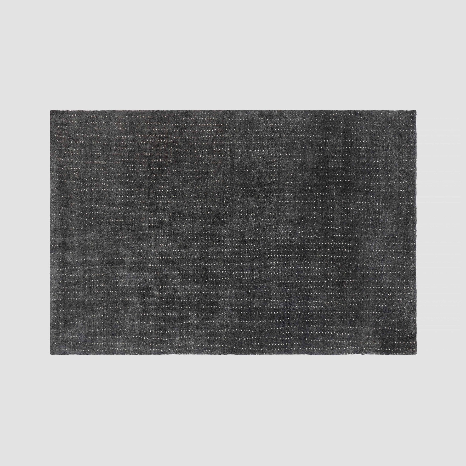 Atashi Hand-Knotted Area Rug - Stone Blue