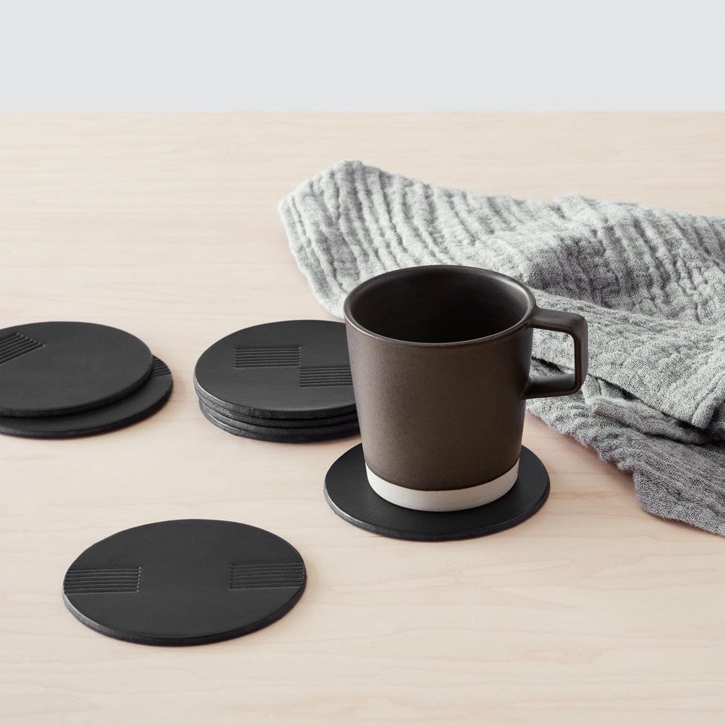 Azad Leather Coasters