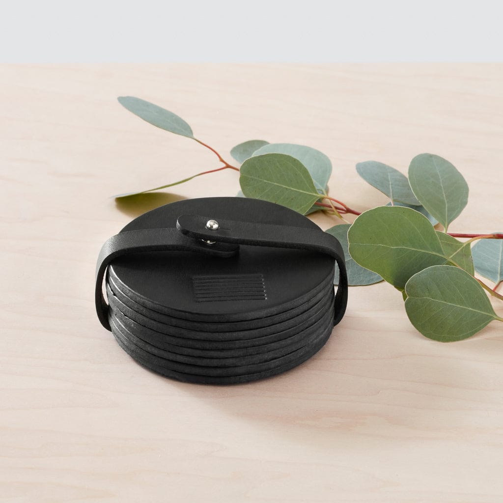 Azad Leather Coasters