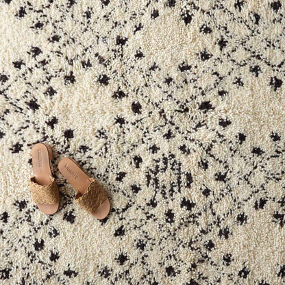 Aziza Hand-Knotted Beni Ourain Area Rug