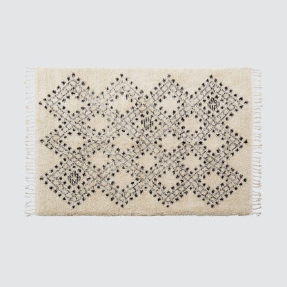 Aziza Hand-Knotted Beni Ourain Area Rug