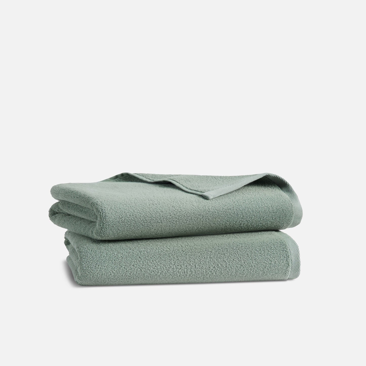 Plush Turkish Cotton Bath Towels Set of 2