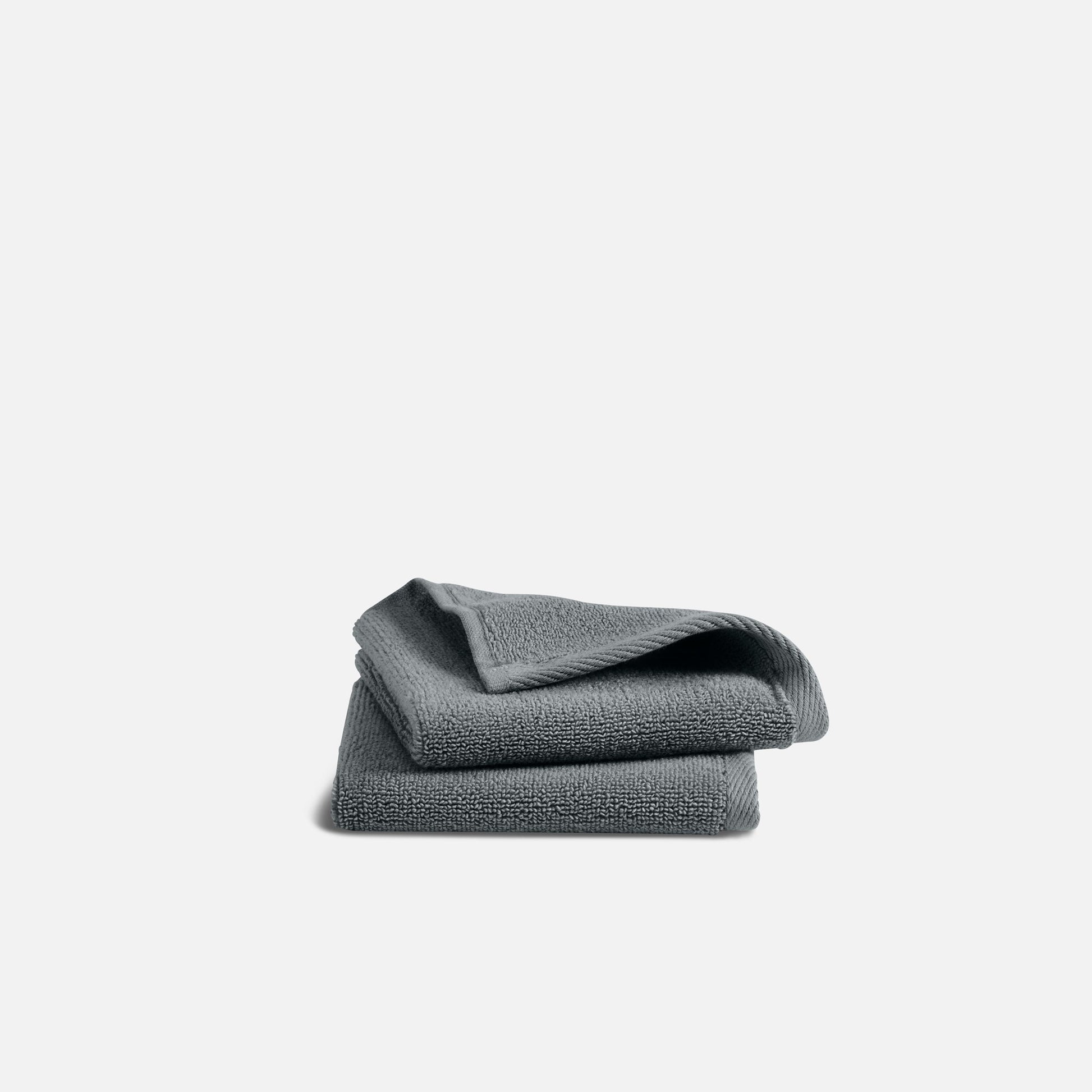 Plush Turkish Cotton Washcloths Set of 2