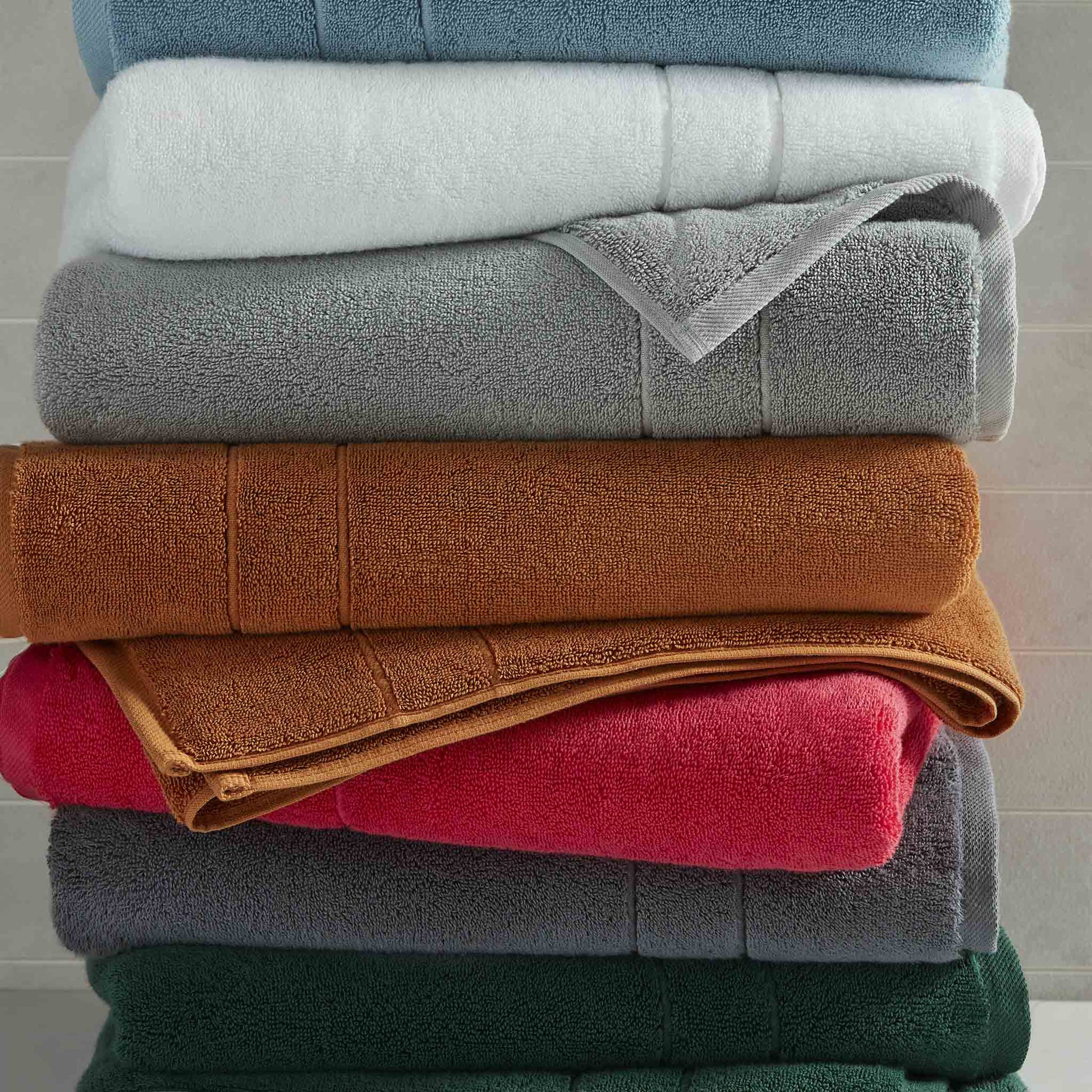 Super-Plush Turkish Cotton Bath Towels Set of 2 - Last Call