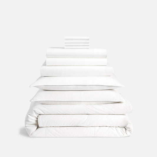 Washed Classic Percale Whole Bedding Bundle