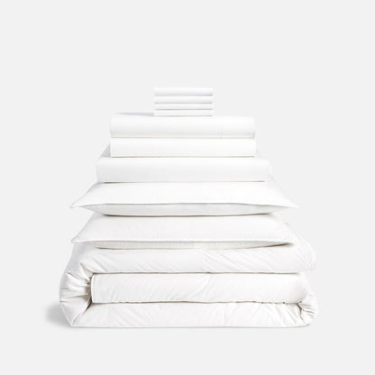 Washed Classic Percale Whole Bedding Bundle