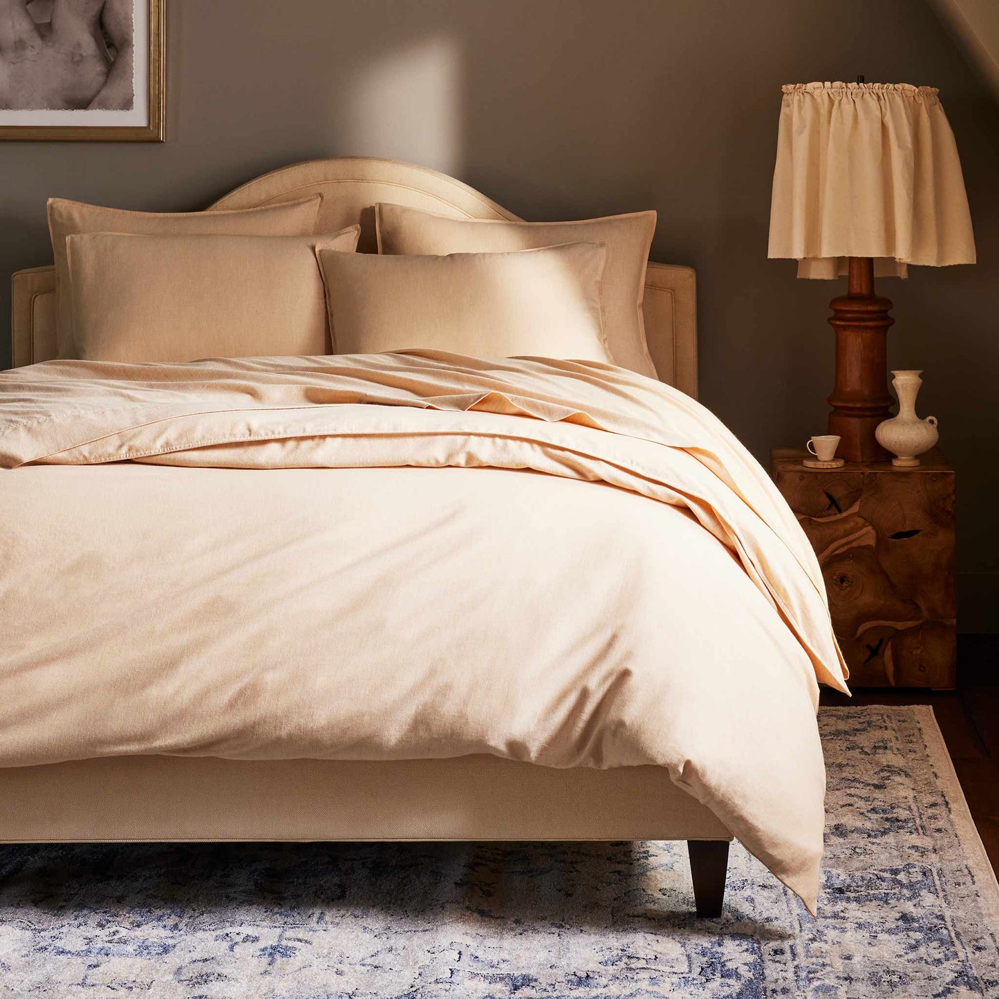 Heathered Cashmere Pillowcase Set