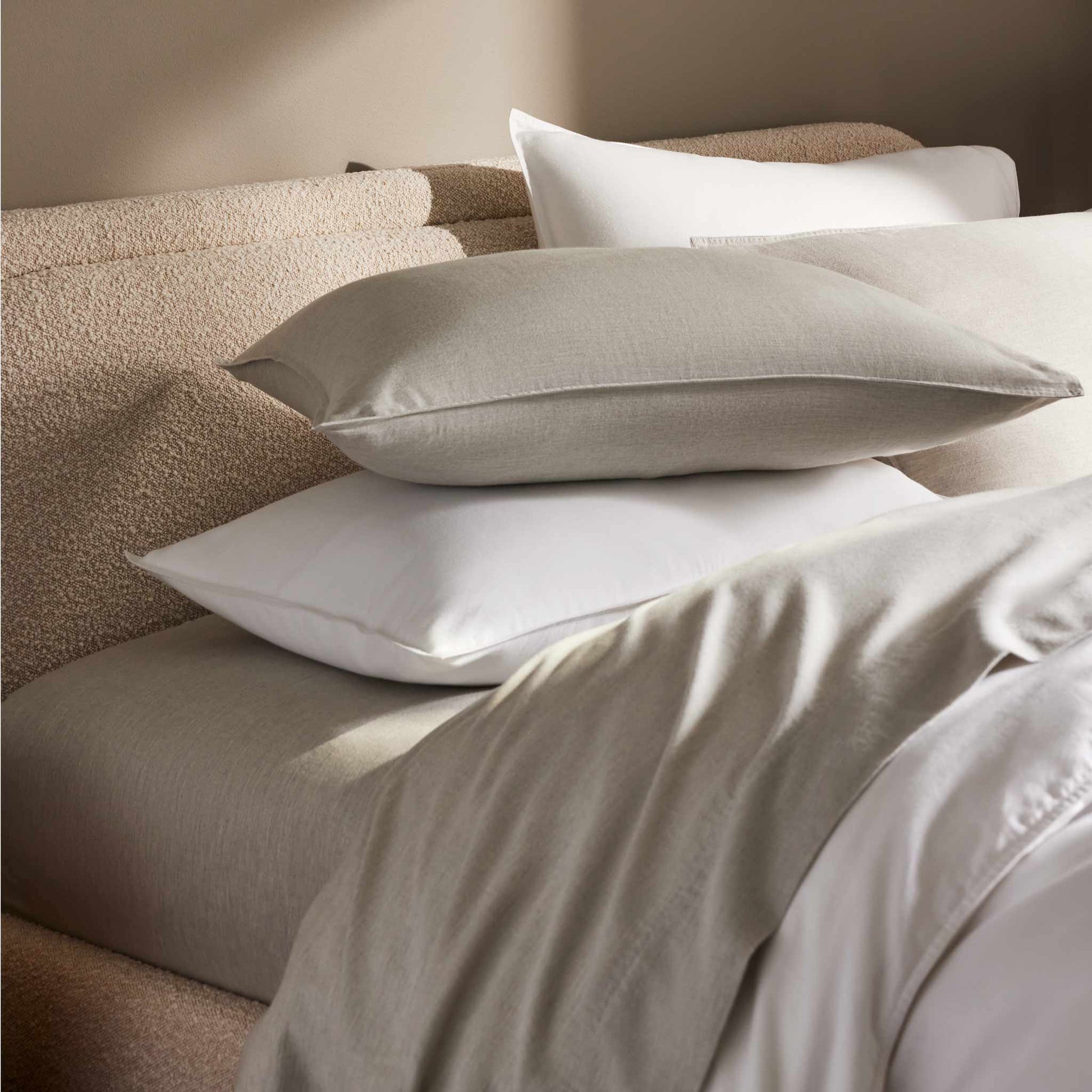 Heathered Cashmere Pillowcase Set