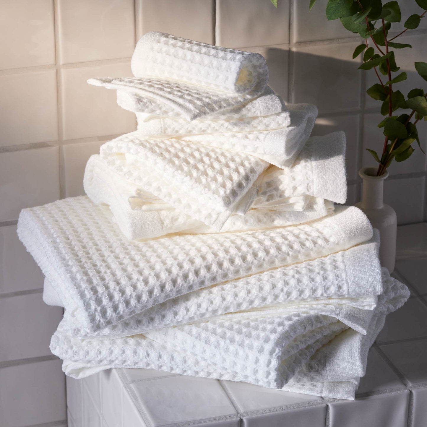 Dreamweave Waffle Bath Towels Set of 2