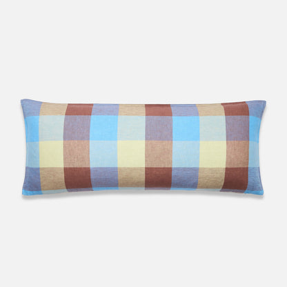 Washed European Linen Lumbar Pillow Cover