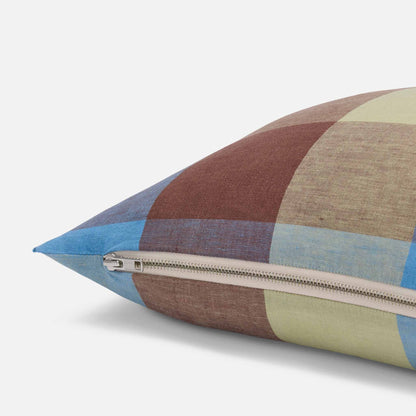 Washed European Linen Lumbar Pillow Cover