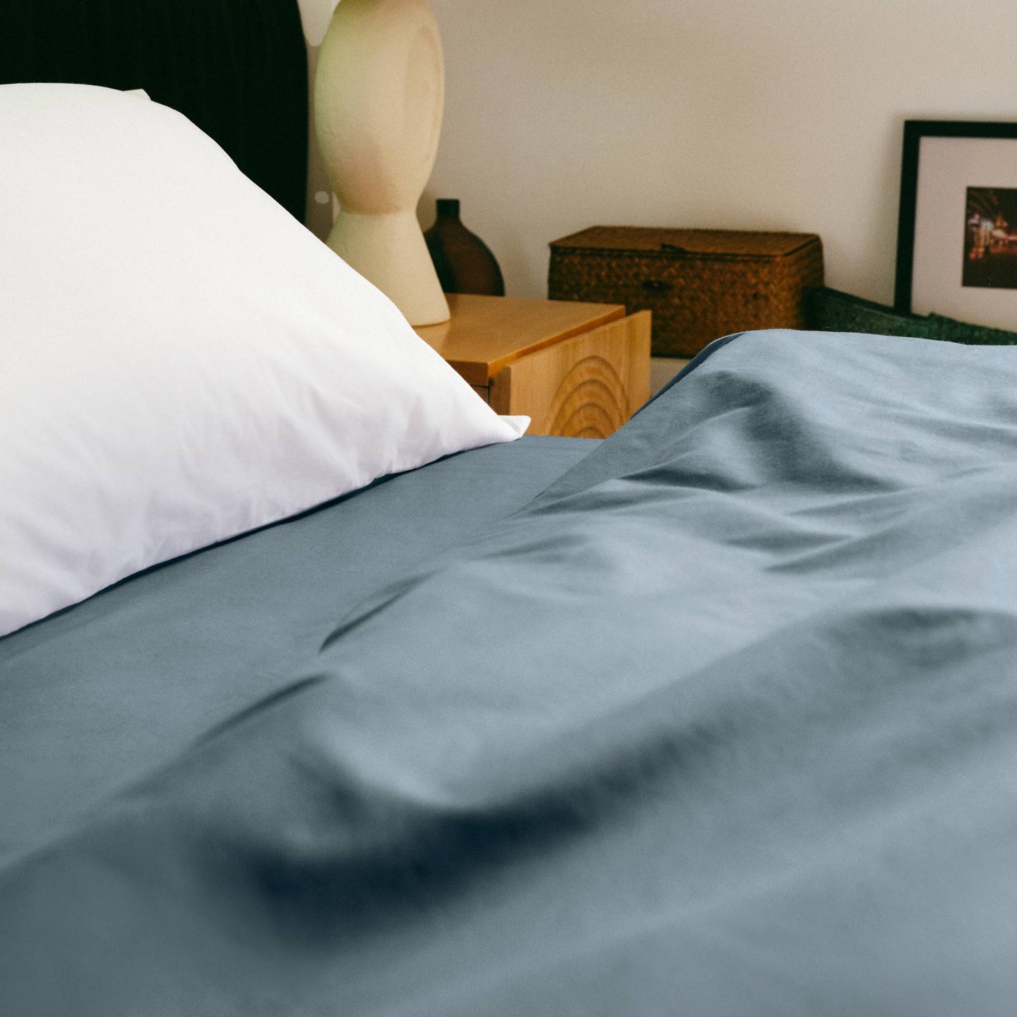 Classic Percale No Flat Sheet Set Bundle