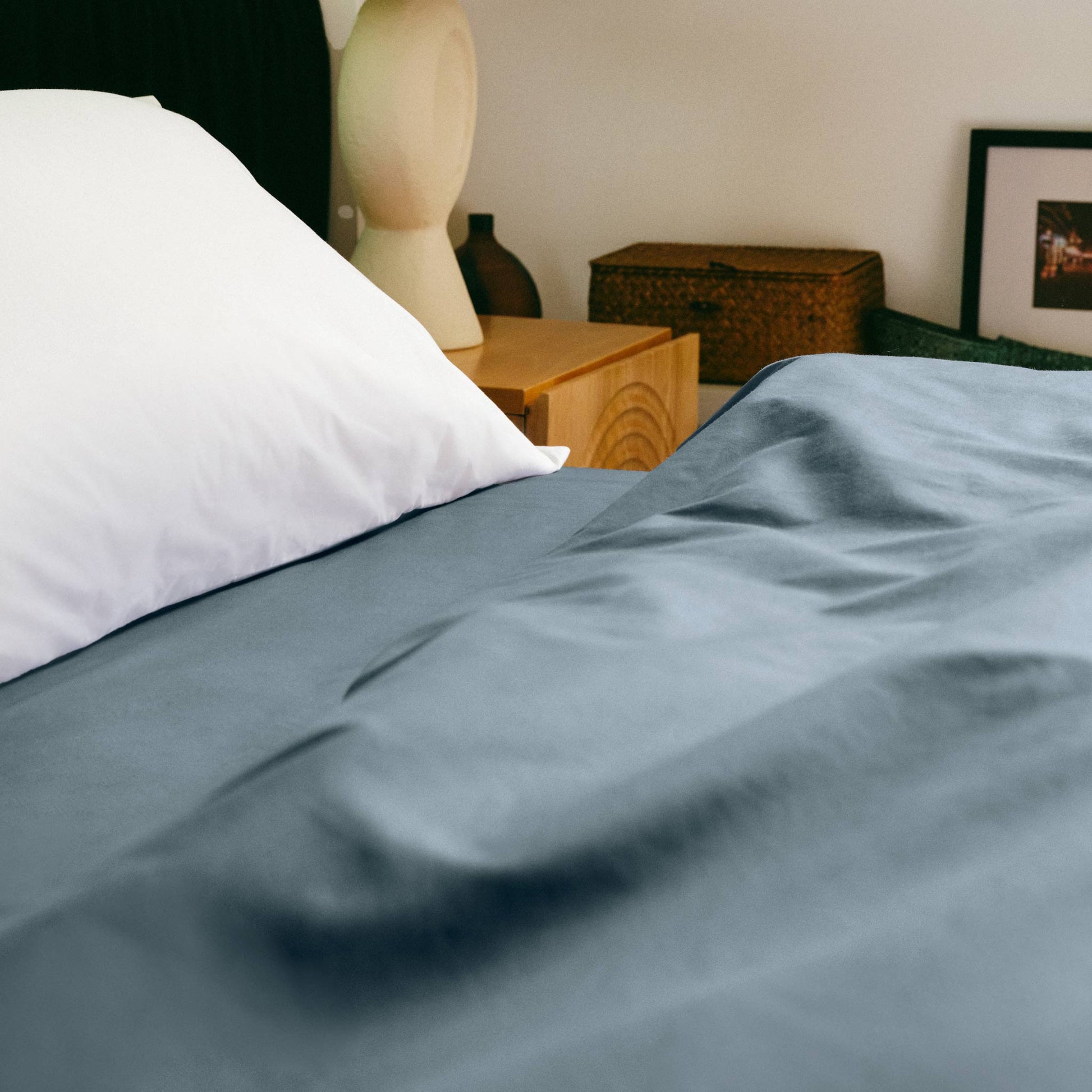 Classic Percale No Flat Sheet Set Bundle