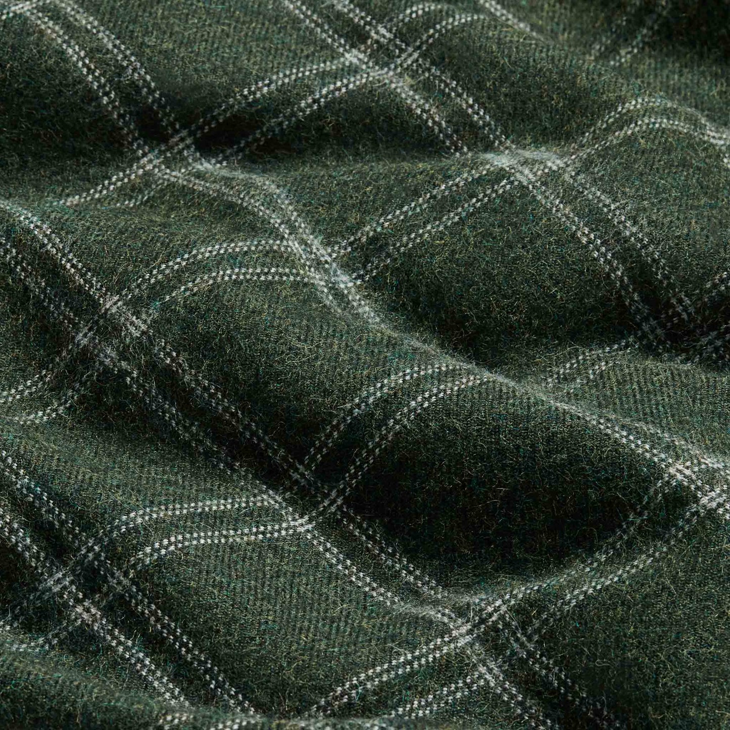 Alpaca Windowpane Throw Blanket - Last Call
