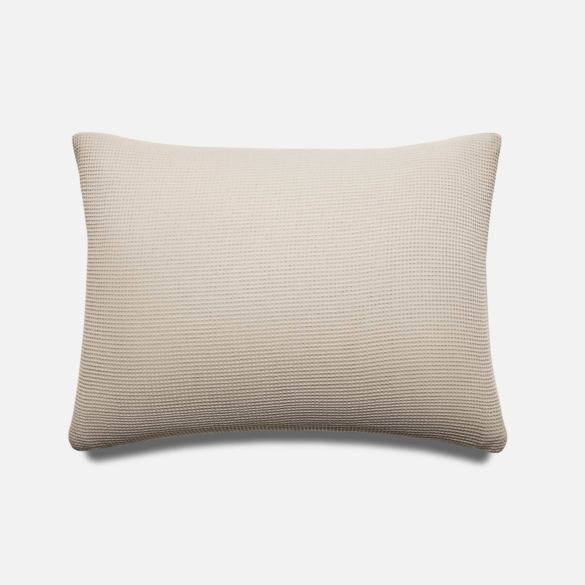 Micro Waffle Sham Set