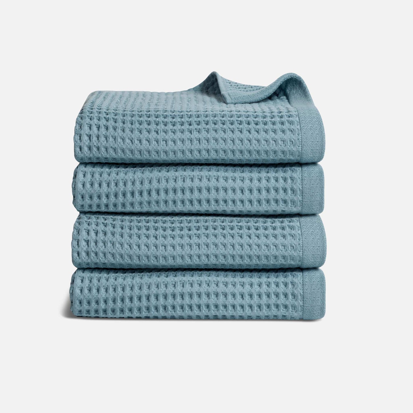 Dreamweave Waffle Set of 4 Bath Towel Bundle