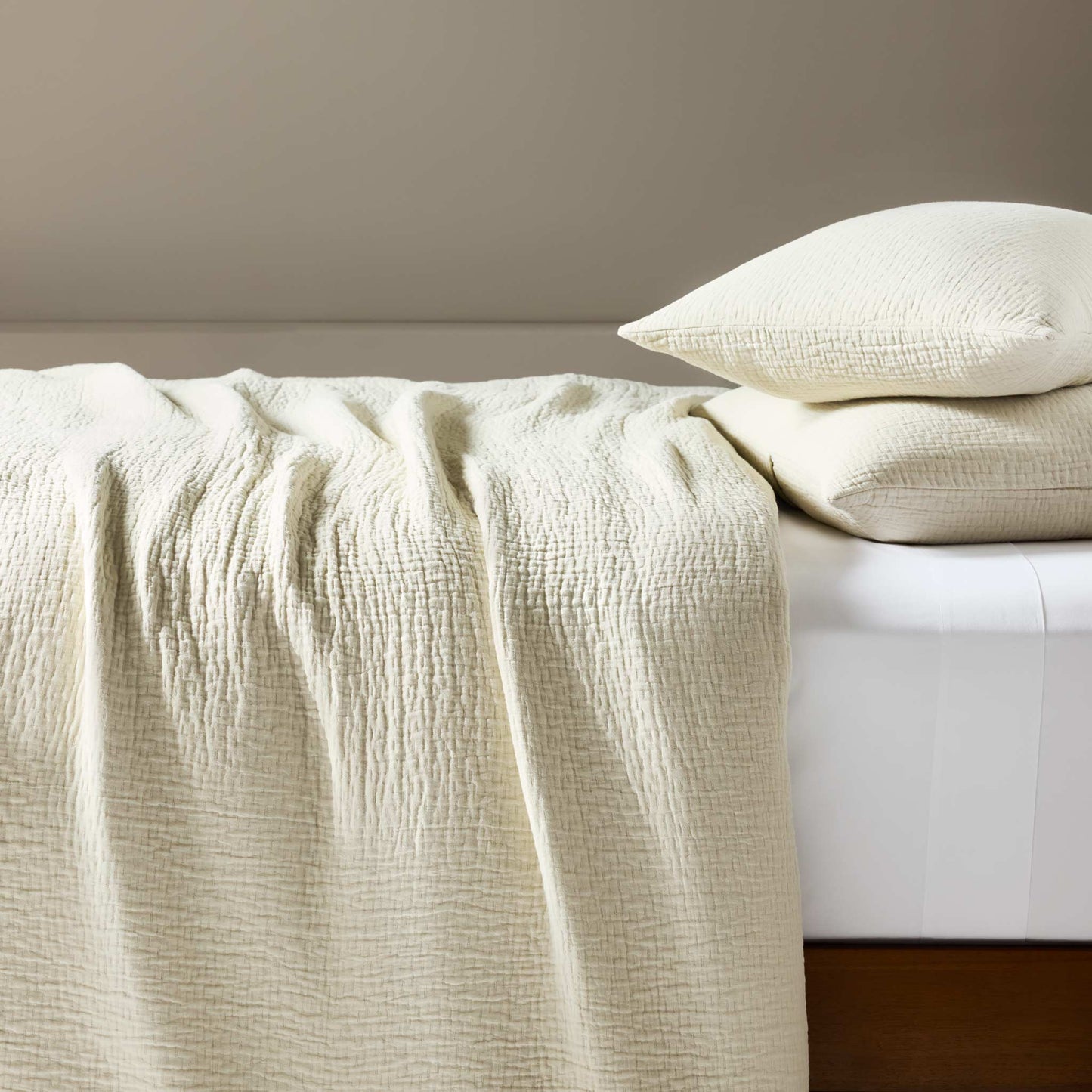 Breezeweave Crinkle Cotton Duvet Cover
