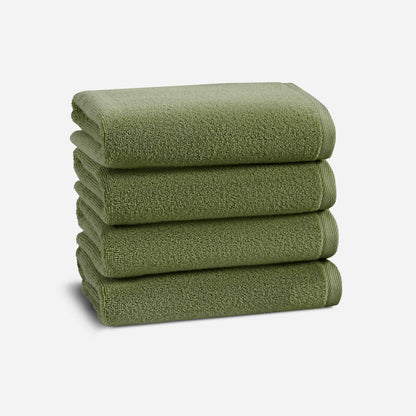 Plush Turkish Cotton Set of 4 Bath Towel Bundle