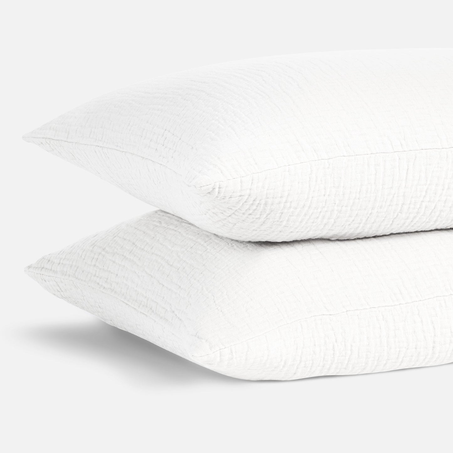 Breezeweave Crinkle Cotton Sham Set