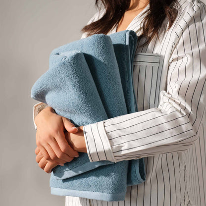 Plush Turkish Cotton Washcloths Set of 2