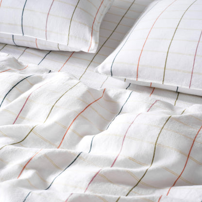 Set of 2 Washed European Linen Core Sheet Set Bundle