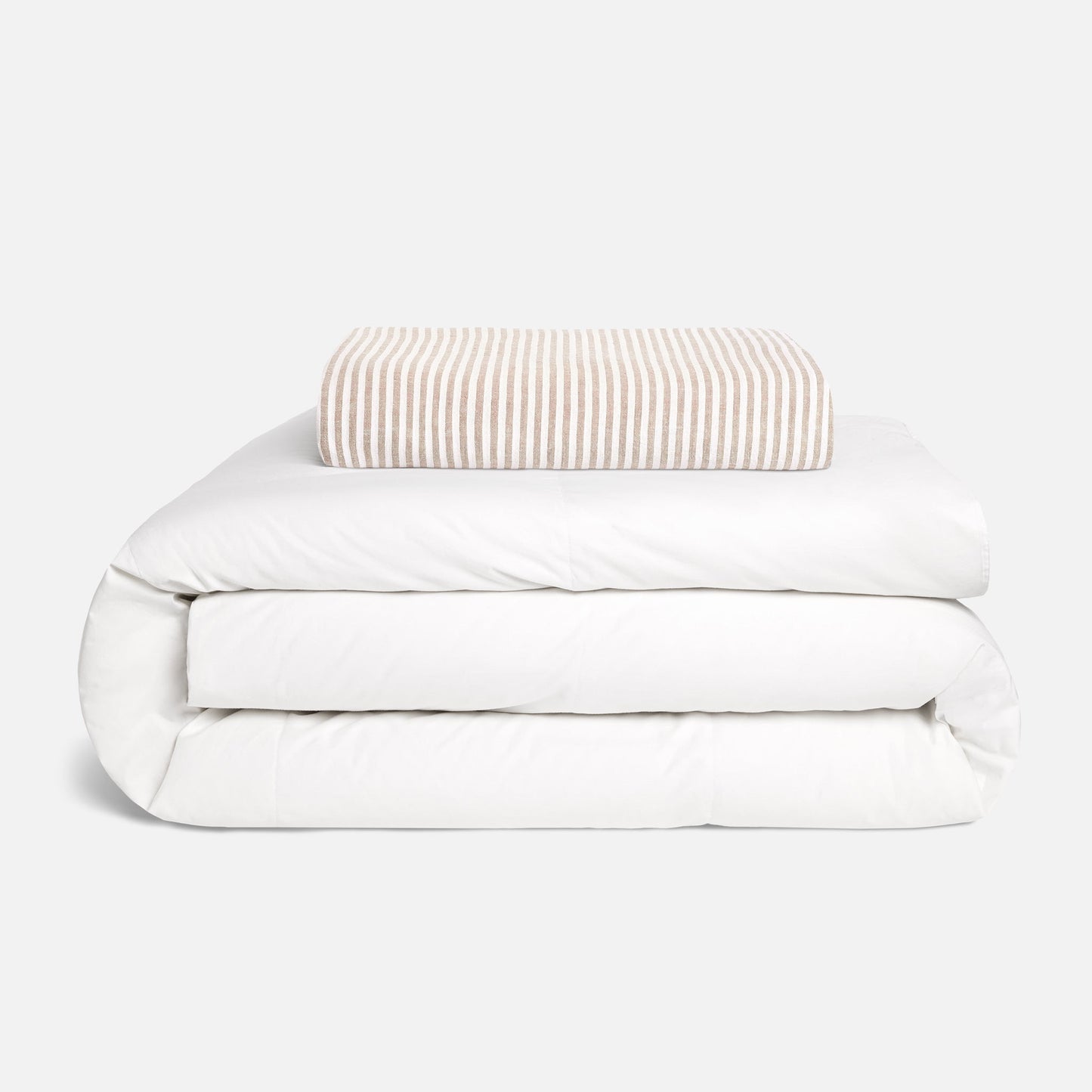 Washed European Linen Duvet Set Bundle