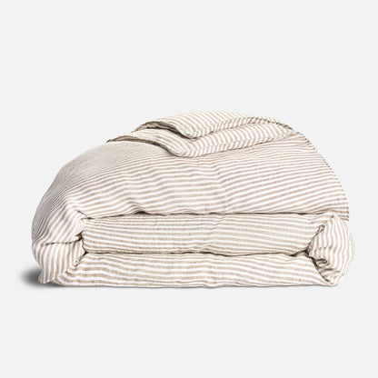 Washed European Linen Duvet Cover - Last Call
