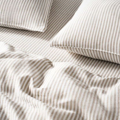 Set of 2 Washed European Linen Core Sheet Set Bundle