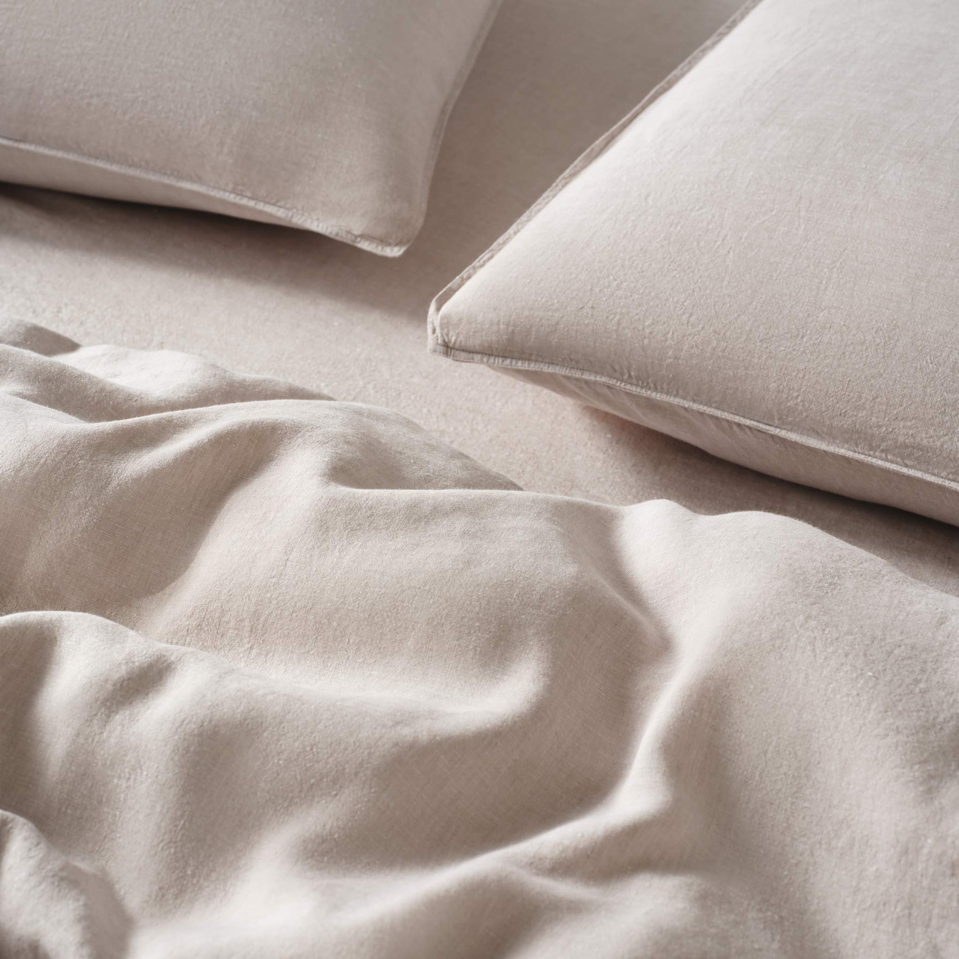 Washed European Linen Duvet Set