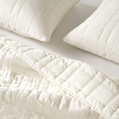 Washed European Linen Quilt
