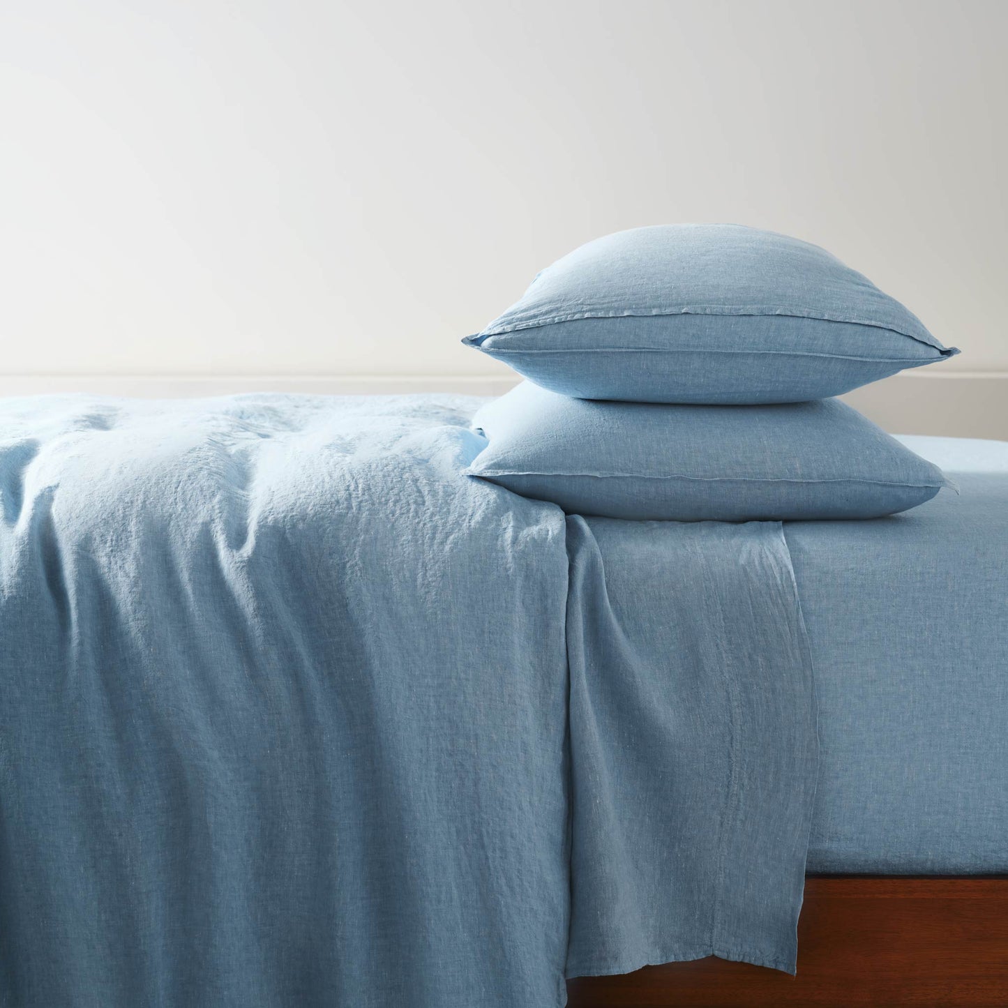 Washed European Linen Duvet Set Bundle