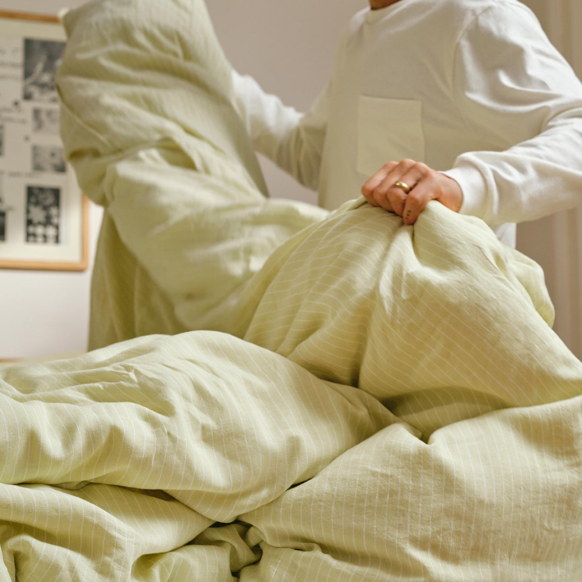 Washed European Linen Duvet Cover - Last Call