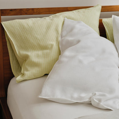 Set of 2 Washed European Linen Core Sheet Set Bundle