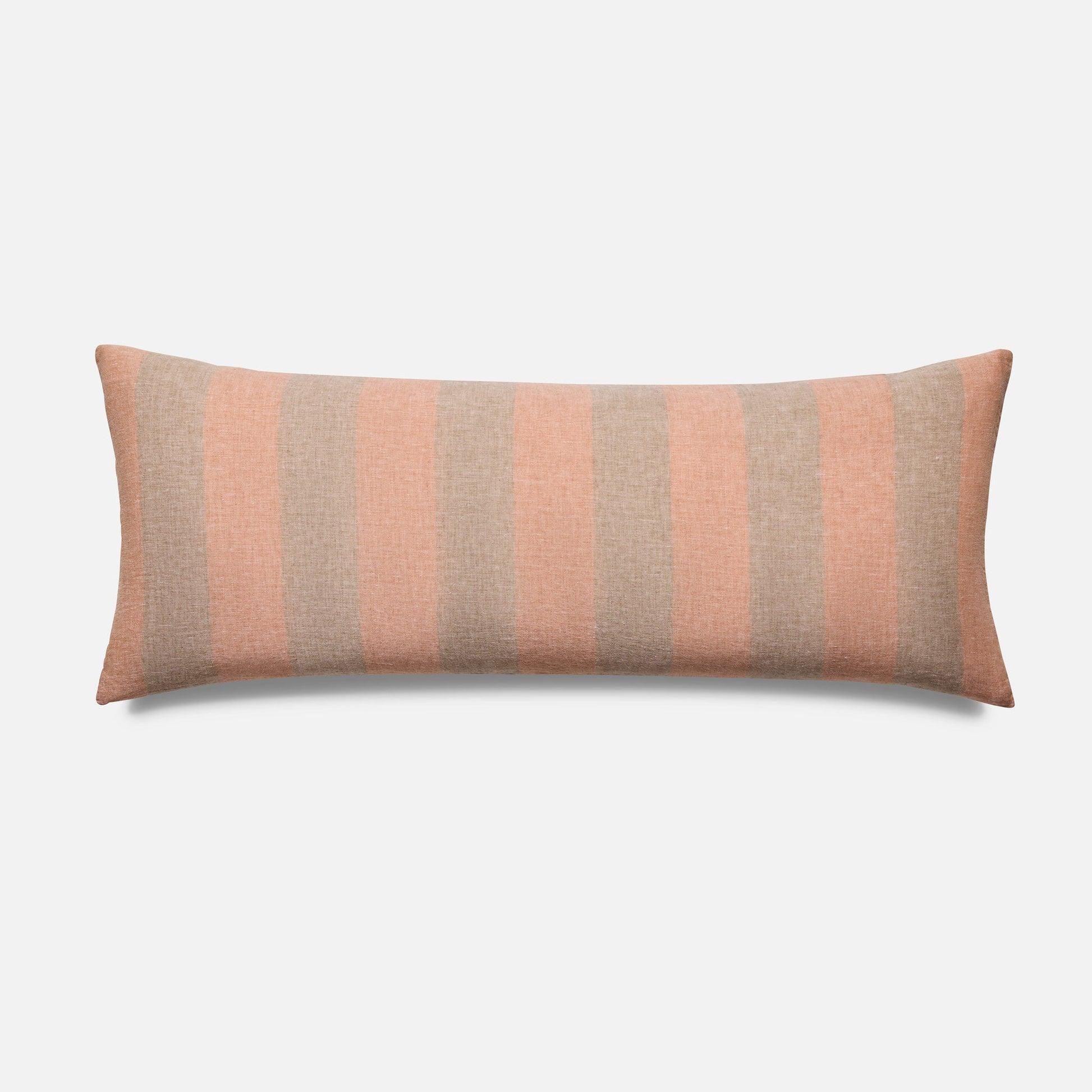 Washed European Linen Lumbar Pillow Cover