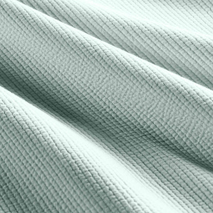 Ribbed Matelasse Quilt Set