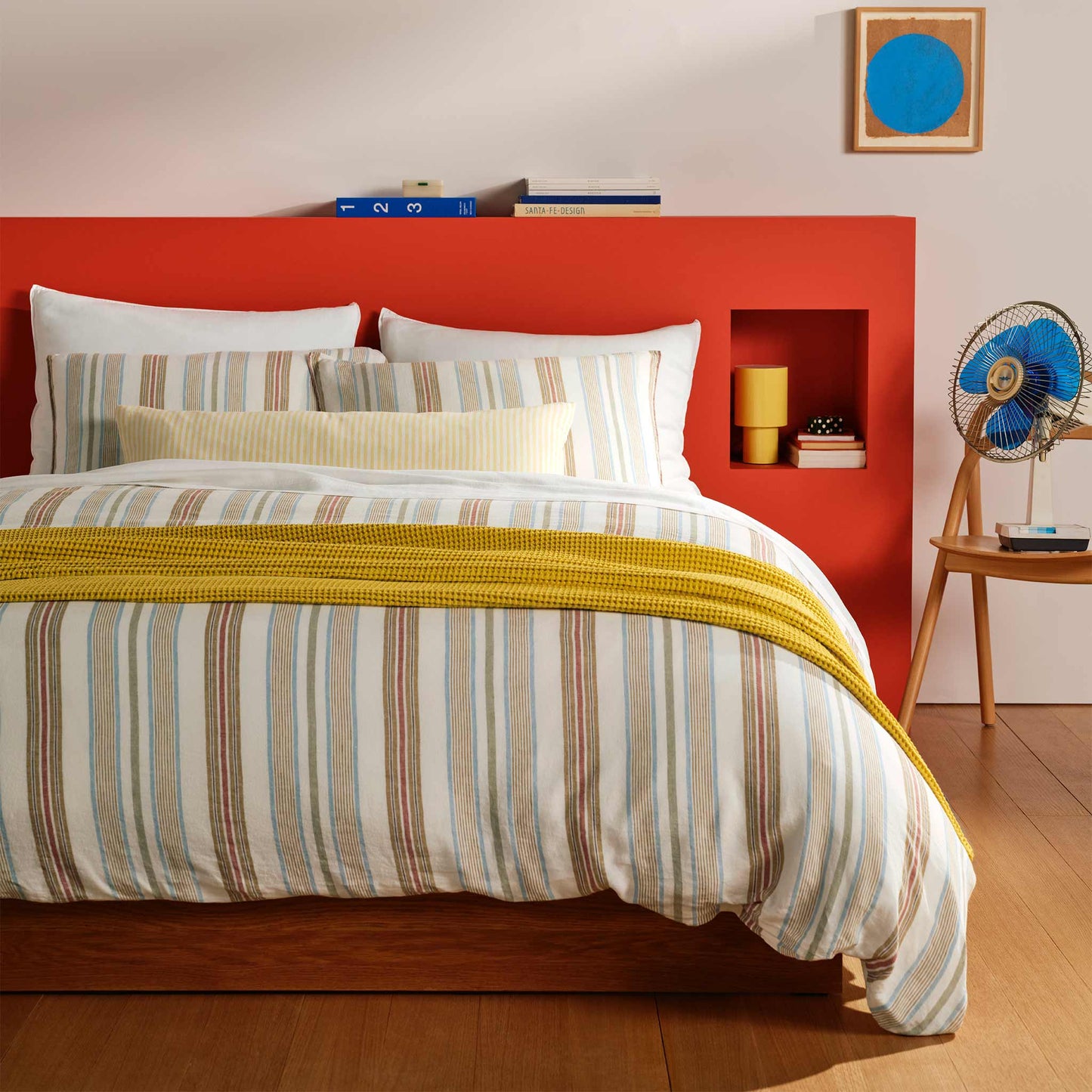 Washed European Linen Lumbar Pillow Cover
